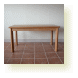 【ｵｰﾀﾞｰ家具・ｵｰﾀﾞｰｷｯﾁﾝのcalmfurniture】桜材のダイニングテーブル