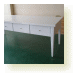 【ｵｰﾀﾞｰ家具・ｵｰﾀﾞｰｷｯﾁﾝのcalm】白色テーブル
