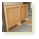 【ｵｰﾀﾞｰ家具・ｵｰﾀﾞｰｷｯﾁﾝのcalmfurniture】杉無垢材の下足箱